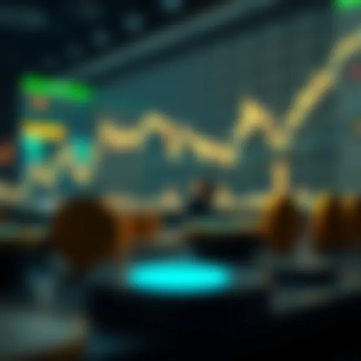 Cryptocurrency trading strategy illustration