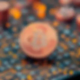 Conceptual illustration of blockchain technology