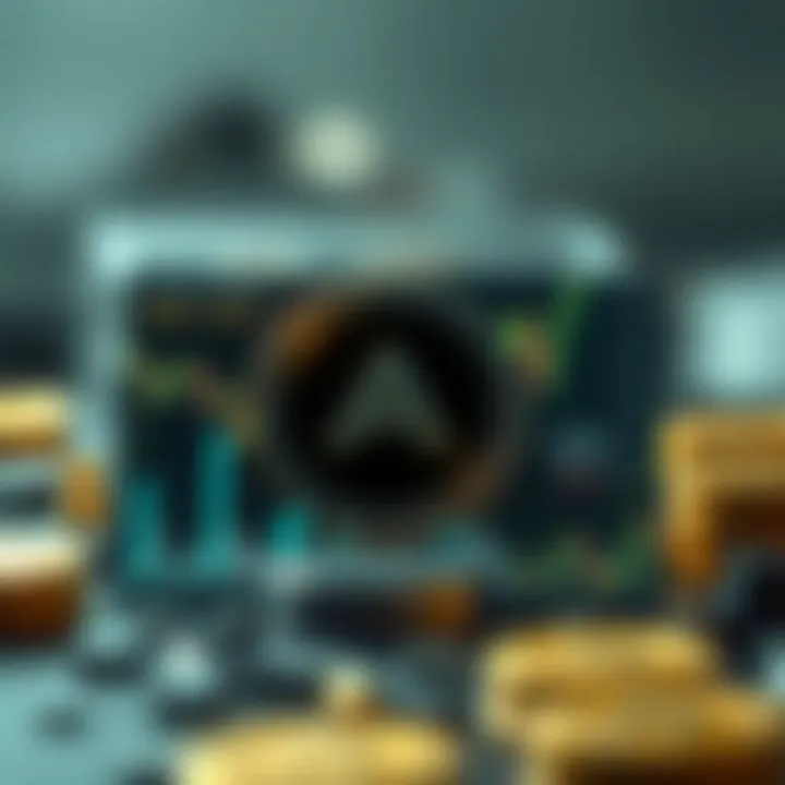 Infographic detailing technical analysis of ApeCoin