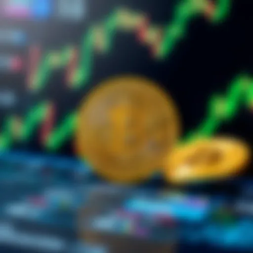 Bitcoin Cash logo on a digital currency platform