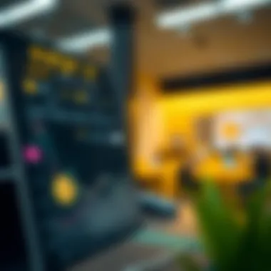 User interface of Binance P2P platform