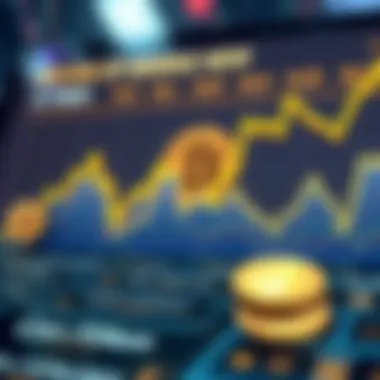 A visually striking chart showing Bitcoin's economic impact