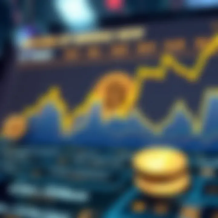 A visually striking chart showing Bitcoin's economic impact