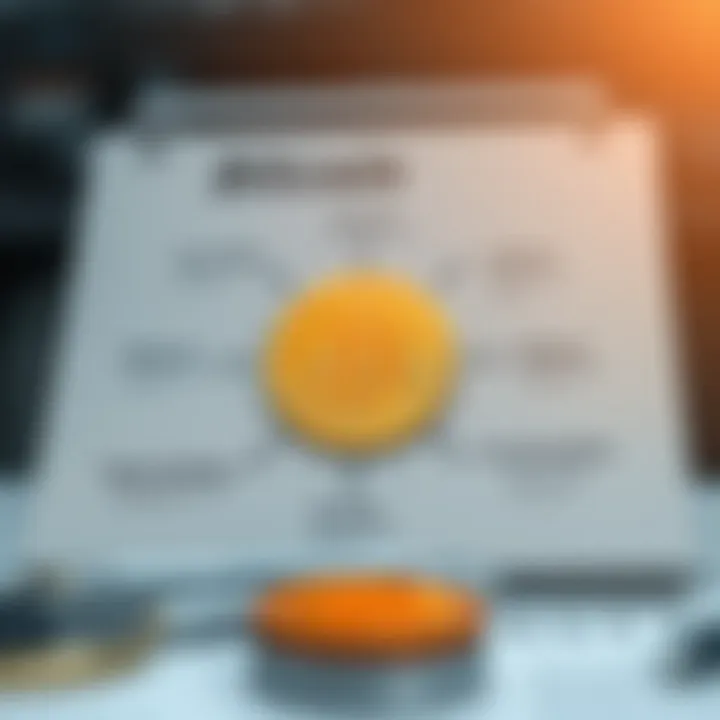 Diverse Investment Strategies for Bitcoin A strategic diagram illustrating various Bitcoin investment strategies