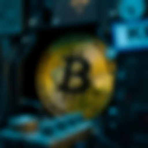 Visual representation of Bitcoin mining time