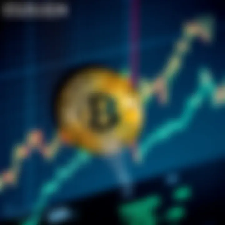 Graph illustrating current market dynamics of Bitcoin