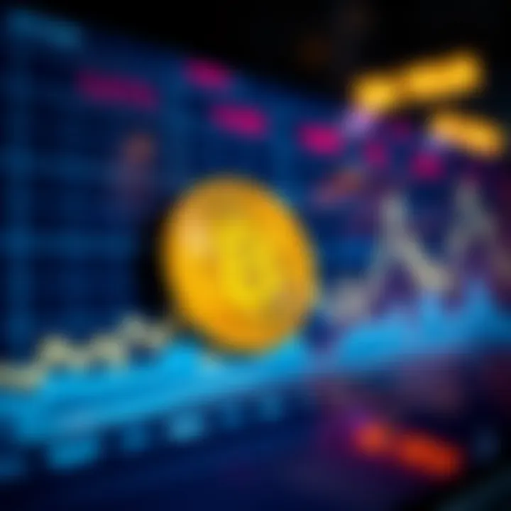 A graph showcasing the price trends of Bitcoin SV over the past year