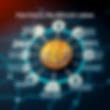 Infographic depicting factors influencing Bitcoin value