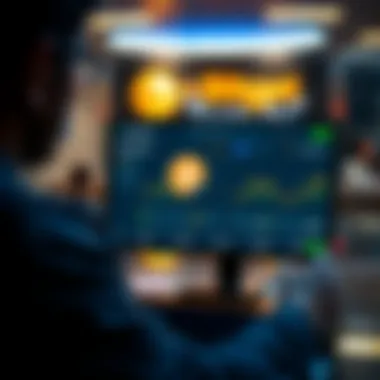 User interface of Bitget platform