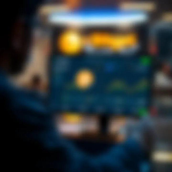 User interface of Bitget platform