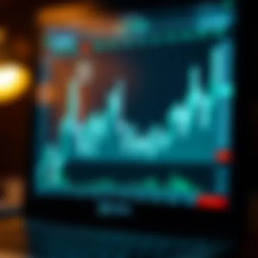 Visual representation of Bollinger Bands in cryptocurrency trading