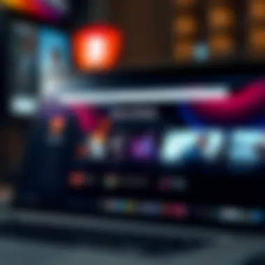 A detailed interface of Brave browser showcasing its features