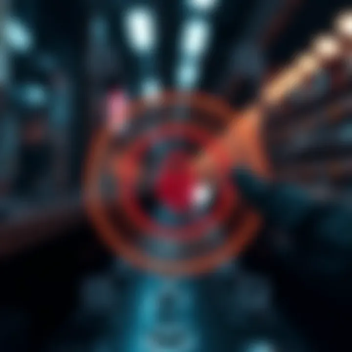 Illustration depicting user data protection measures employed by Brave