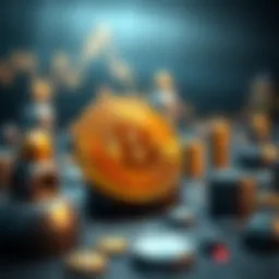 Visual representation of chart metrics in cryptocurrency