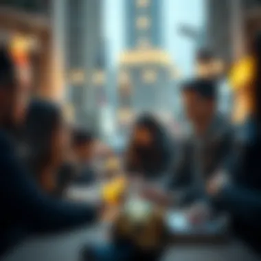 Community platforms for cryptocurrency engagement