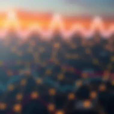 Graph illustrating the interaction dynamics within the cryptocurrency ecosystem