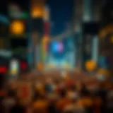 Visual representation of cryptocurrency community dynamics