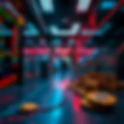 Visual representation of cryptocurrency exchange scripts