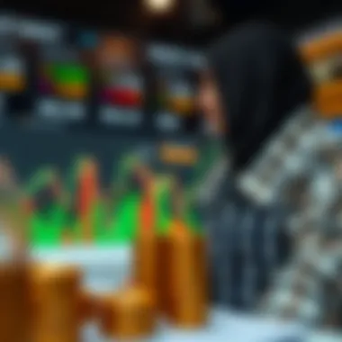 Market analysis related to cryptocurrency investments