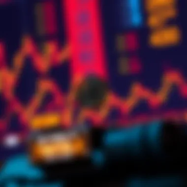 Visual representation of cryptocurrency market dynamics