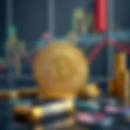 Cryptocurrency market trends illustration