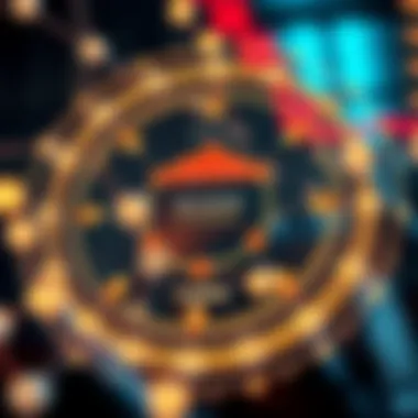 Diagram illustrating funding mechanisms in blockchain projects