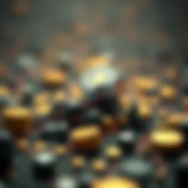 Abstract depiction of challenges in decentralized finance