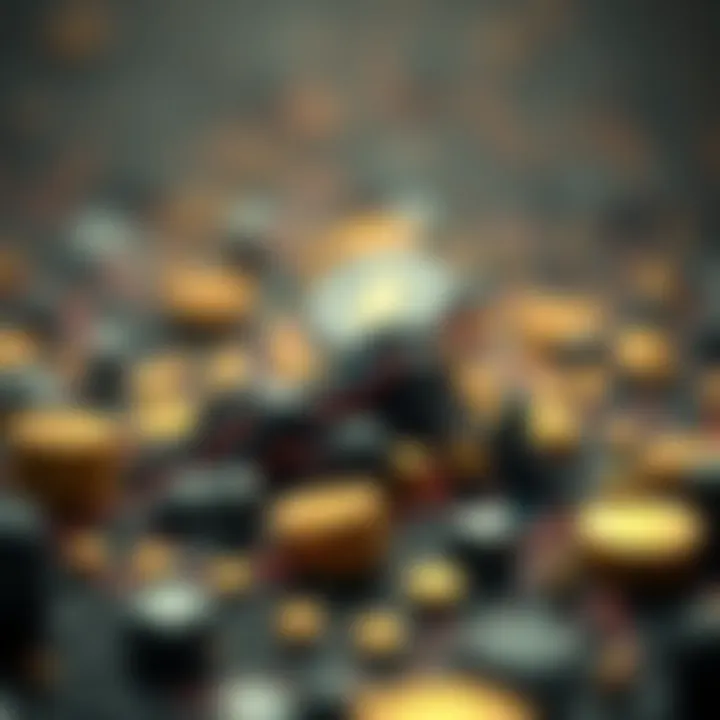 Abstract depiction of challenges in decentralized finance