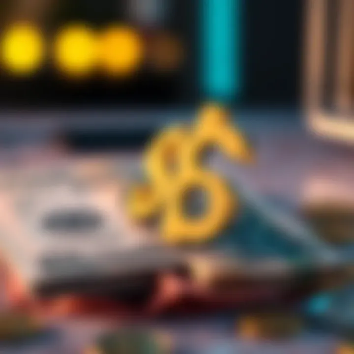 Visual representation of the dollar to Turkish lira exchange rate