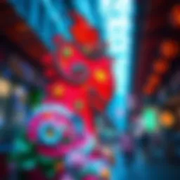 A vibrant digital artwork representing the essence of Doodle NFT