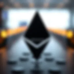 Ethereum logo representation