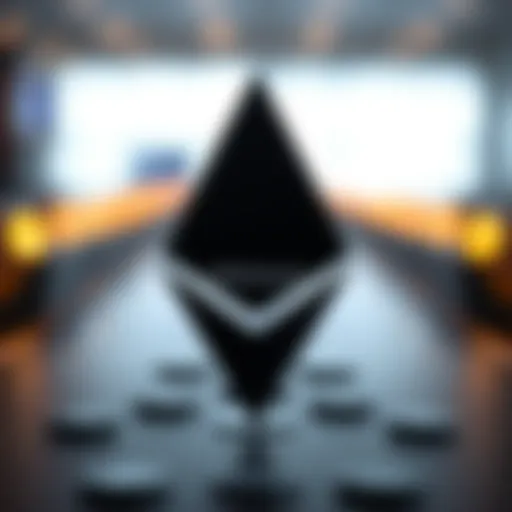 Ethereum logo representation