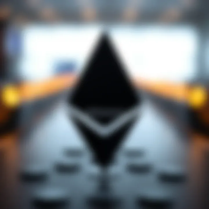 Ethereum logo representation