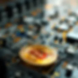 Conceptual visualization of hashing