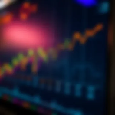 Historical data chart representing past exchange rates