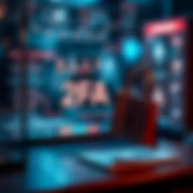 Graphic showing the importance of security in digital transactions