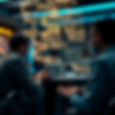 Information flow within cryptocurrency discussions