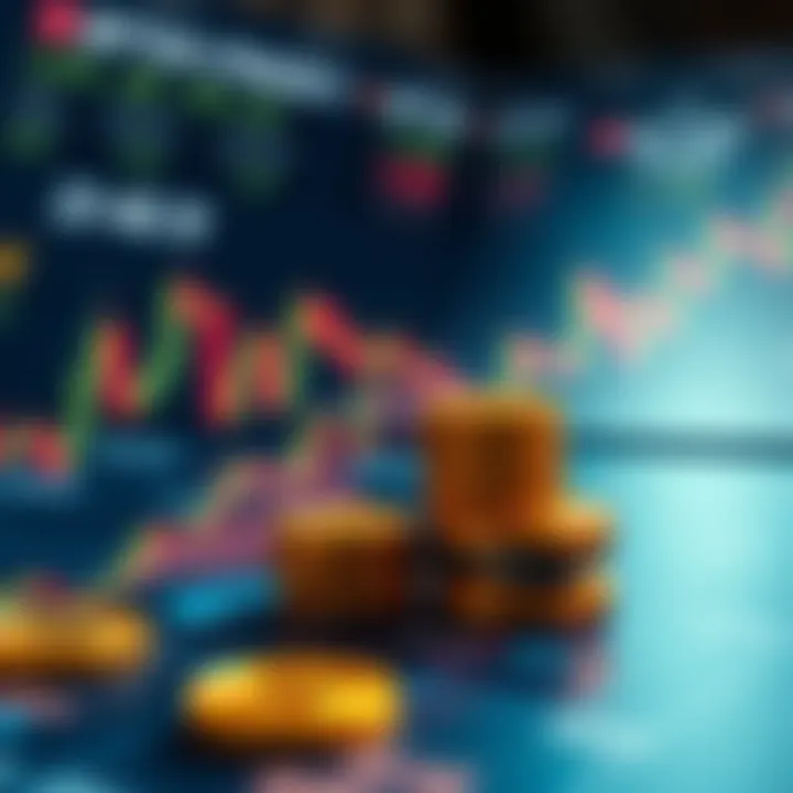 Investment strategy infographic for currency trading