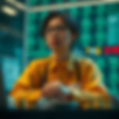 Depiction of lessons learned from 'ngmi' in trading strategy