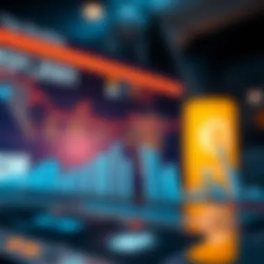 Chart showcasing market psychology trends influenced by social media platforms