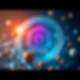 Visual representation of Neoxa's blockchain technology