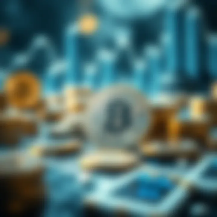 Decentralized Finance Concepts Visual representation of decentralized finance concepts