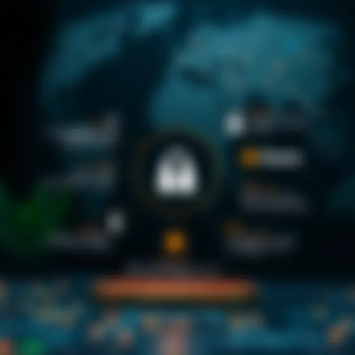 An infographic showcasing the privacy features of the Oasis Network and its applications.