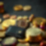 Illustration of various types of cryptocurrency wallets
