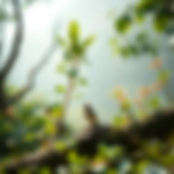 Nature's Neuroactive Contributions Illustration of nature's role in providing neuroactive compounds for ancient cultures