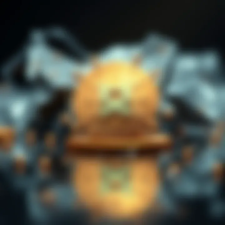 A visual representation of Stratis blockchain technology