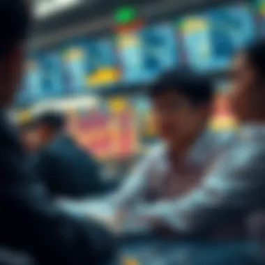 Illustration of data sharing among traders