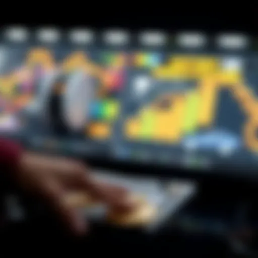 Innovative Cryptocurrency Transactions Visual representation of cryptocurrency transactions