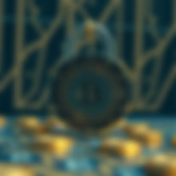 Conceptual illustration of two-factor authentication