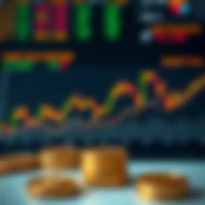 Analytical chart showing valuation methods for cryptocurrencies